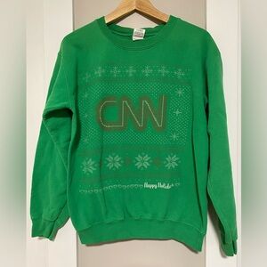 Gildan Green Crewneck Men's Sweatshirt